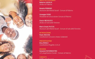 A Palermo, giovedì 27 aprile, si presenta il Progetto I.S.O.L.A. – Iniziative Sinergiche Orientate a Lavoro ed Aggregazione