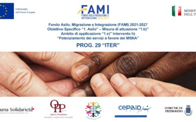 L’Autorità Garante per l’Infanzia e l’Adolescenza il 19 aprile in visita la FAMI 29 “Iter”
