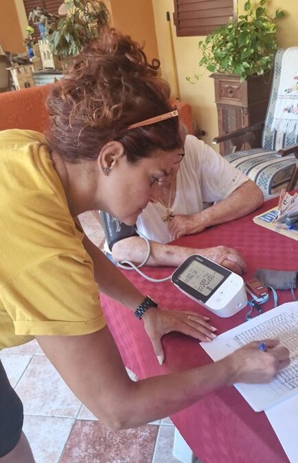 PNRR MONTELEPRE Telemedicina: Loredana Pizzo in Azione per il Monitoraggio Quotidiano dei Pazienti