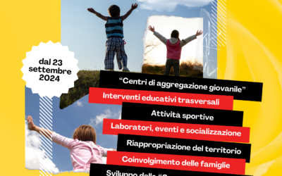 COMUNICATO STAMPA: AL VIA IL PROGETTO “A BRACCIA APERTE” PER IL CONTRASTO ALLA POVERTÀ EDUCATIVA E ALLA DISPERSIONE SCOLASTICA