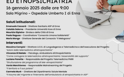 CONVEGNO: INNOVAZIONI DI WELFARE TRA TELEMEDICINA ED ETNOPSICHIATRIA