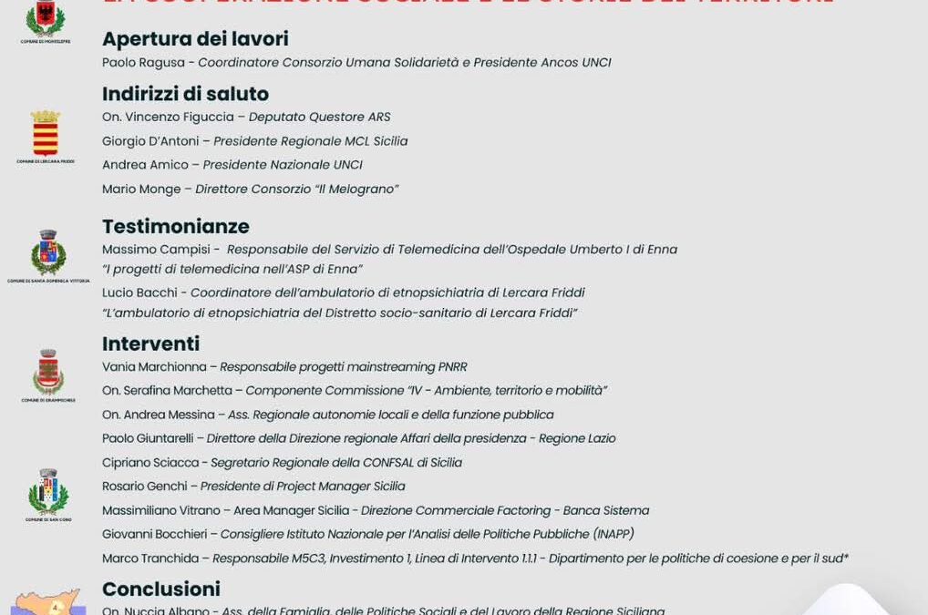 Innovazione Sociale, Welfare e Mezzogiorno: la Cooperazione Sociale e le Storie dei Territori