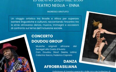 COMUNICATO STAMPA: “Ponti sull’Oceano”: a Enna un viaggio artistico tra Brasile e Africa per celebrare accoglienza, inclusione e cultura