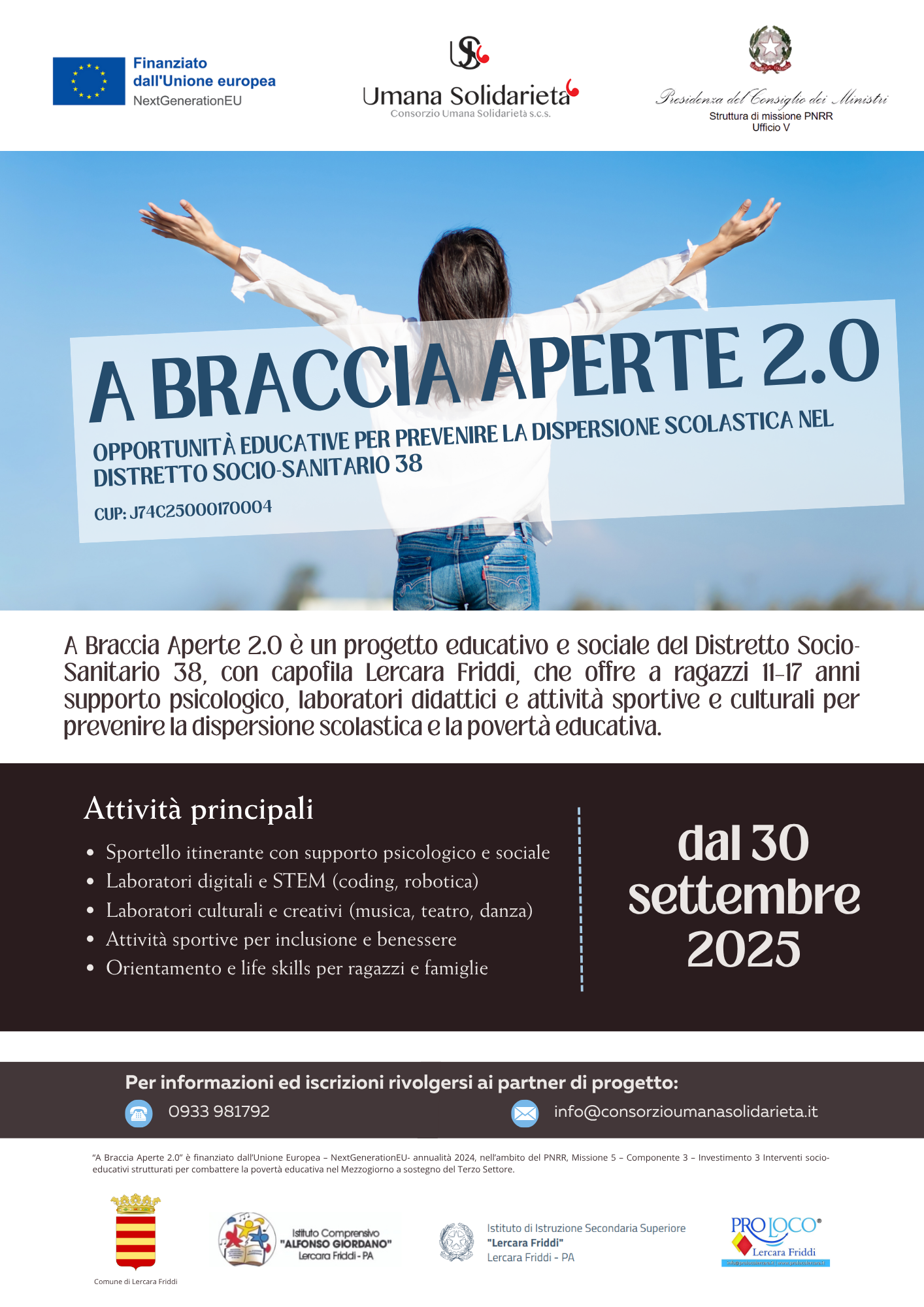 Locandina A Braccia Aperte 2.0
