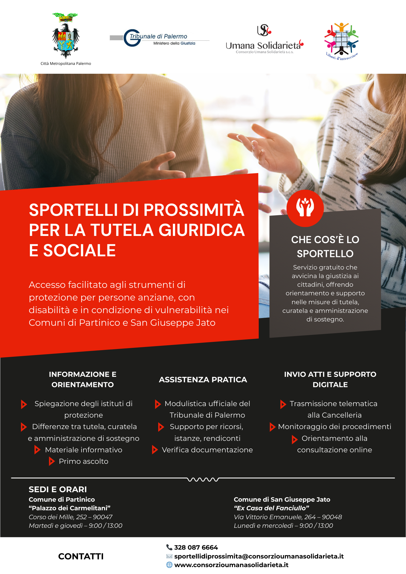 Locandina Sportelli di Prossimità per la Tutela Giuridica e Sociale (2)