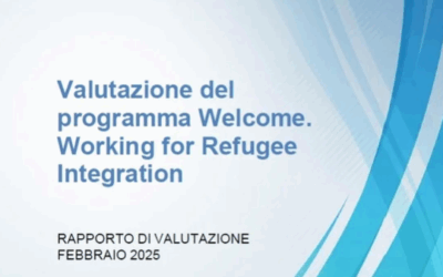 UNHCR presenta il report 2020–2024 del programma “Welcome – Working for Refugee Integration”