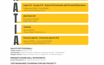 K.A.T.I.A. un’Isola di iniziative: presentazione dei progetti contro la povertà educativa