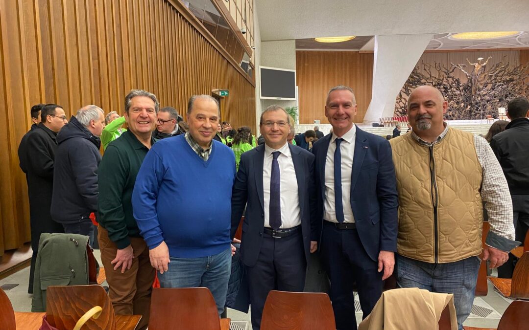 Giubileo 2025: delegazione del Consorzio “A casa con cura” all’incontro con Papa Leone XIV