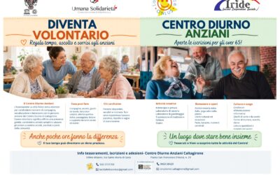 Centro Diurno Anziani Caltagirone: aperte le iscrizioni e la ricerca di volontari