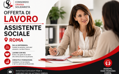 Offerta di lavoro: Assistente Sociale – Roma