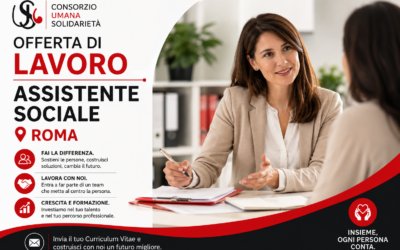 Offerta di lavoro: Assistente Sociale – Roma
