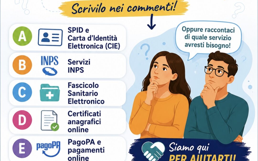 Spazio Sviluppo Ronciglione: quale servizio digitale ti crea più difficoltà?