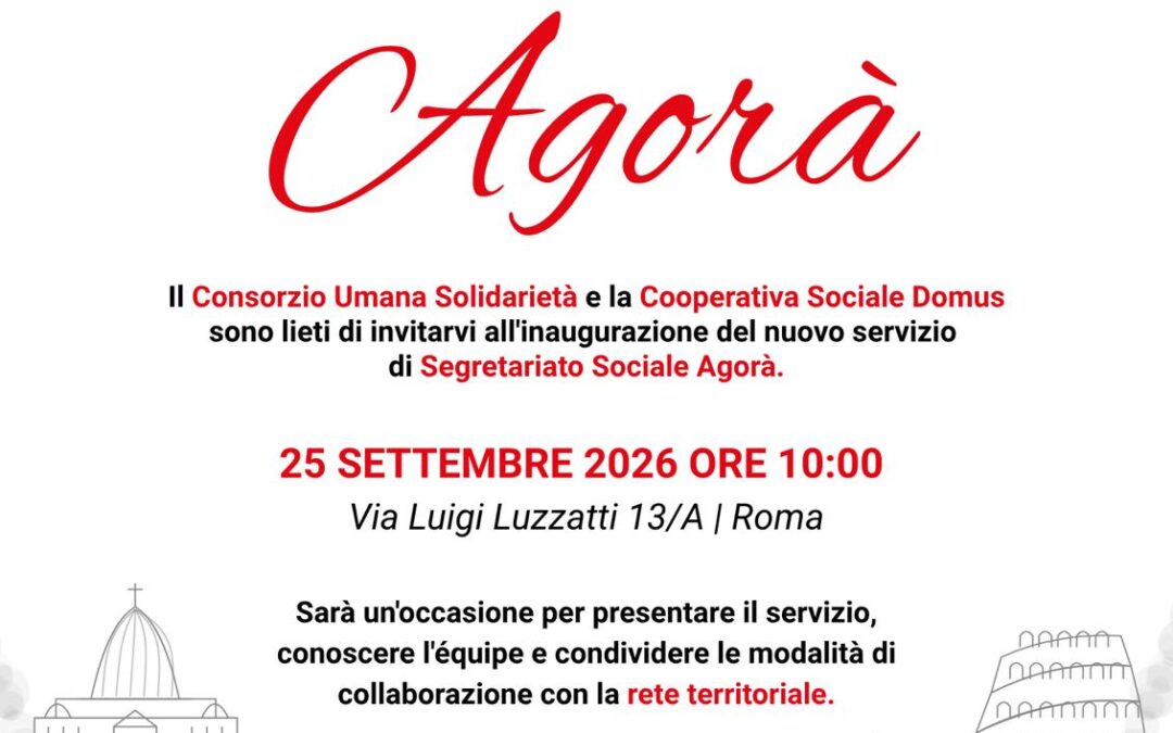 Agorà – Segretariato Sociale