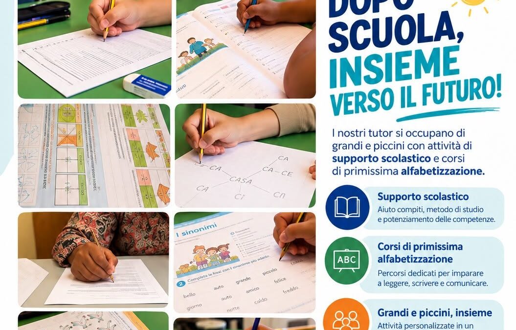 AMAbilina Social Housing: doposcuola, supporto scolastico e attività di alfabetizzazione