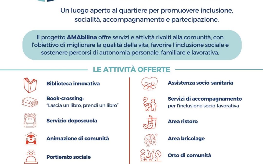 AMAbilina: spazi, servizi e nuove opportunità di inclusione per il territorio
