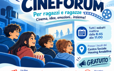 Marsala, al Centro Sociale Housing AMAbilina un Cineforum gratuito per ragazzi e ragazze